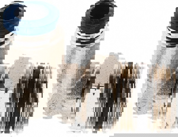 Push-To-Connect Tube to Male & Tube to Male NPTF Tube Fitting: Swivel Elbow, 1/2